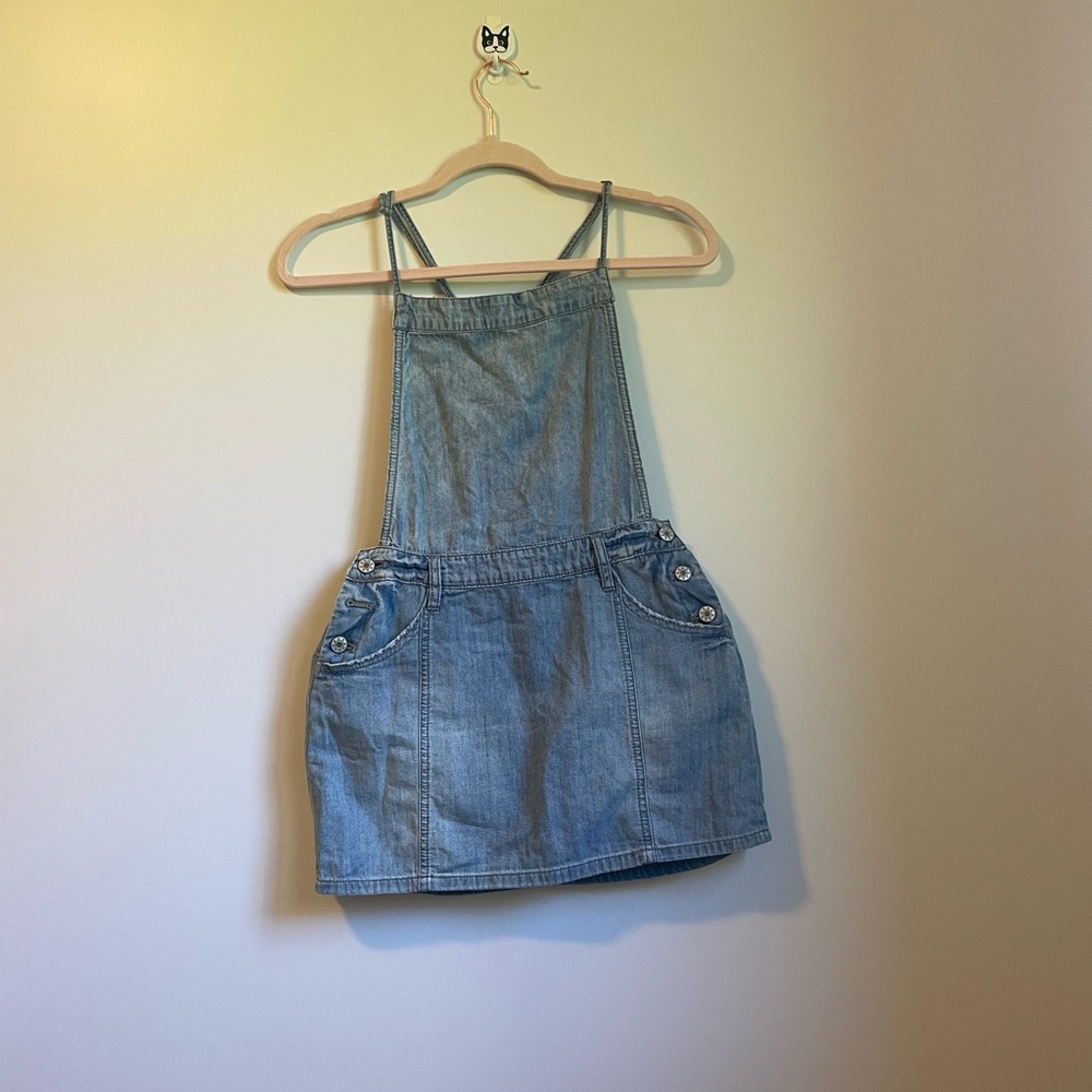 Free People Denim Overalls 0 - Picture 8 of 8